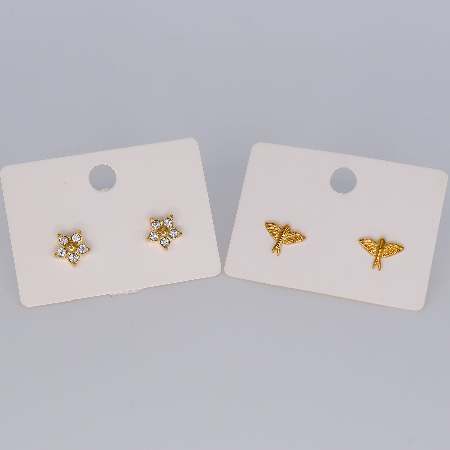 Brincos de Espeto Flor e Andorinha