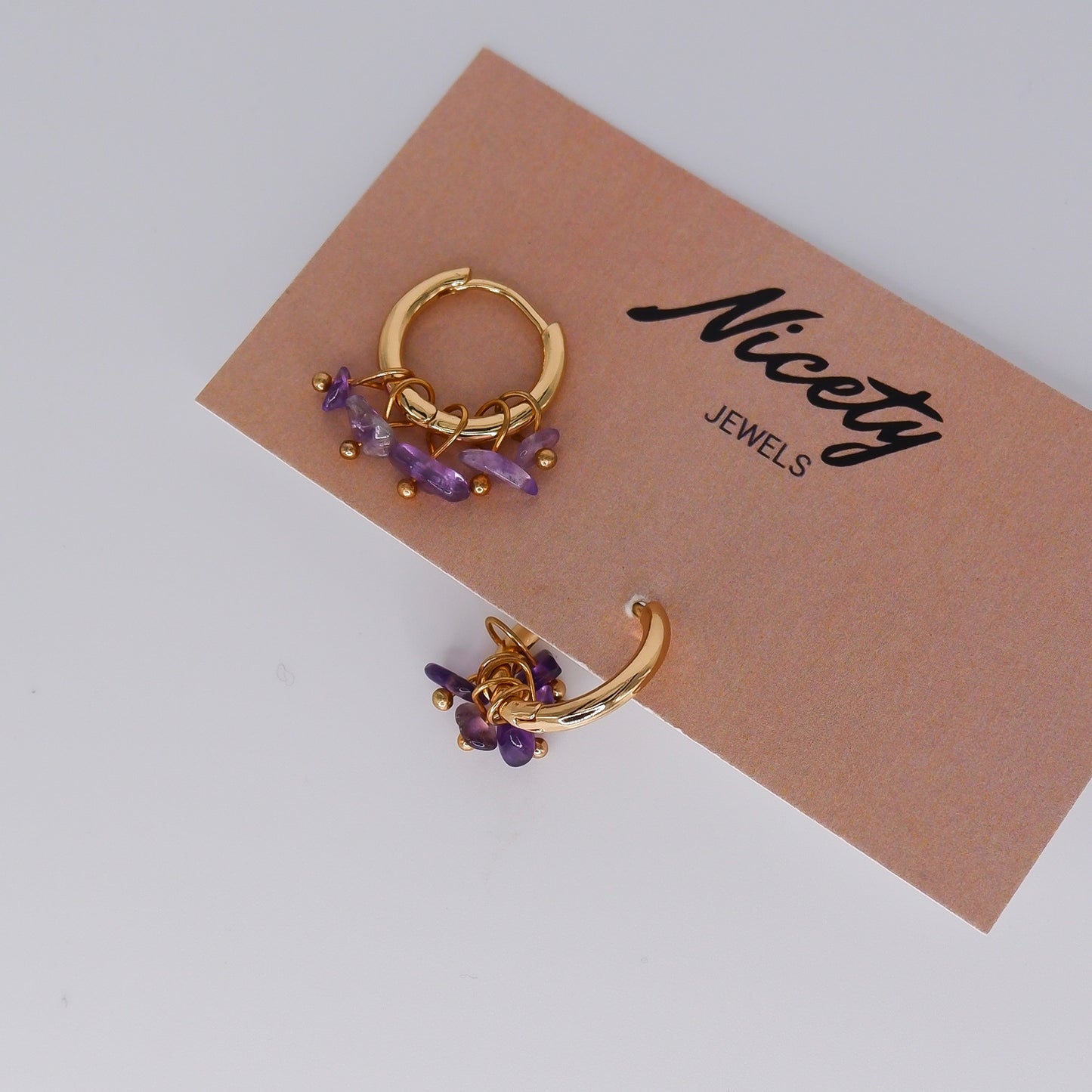 Argola Pendentes pedras