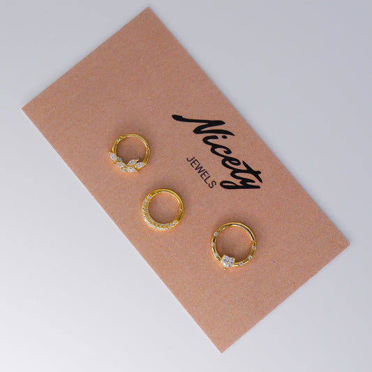 Piercing Daith Prata S925