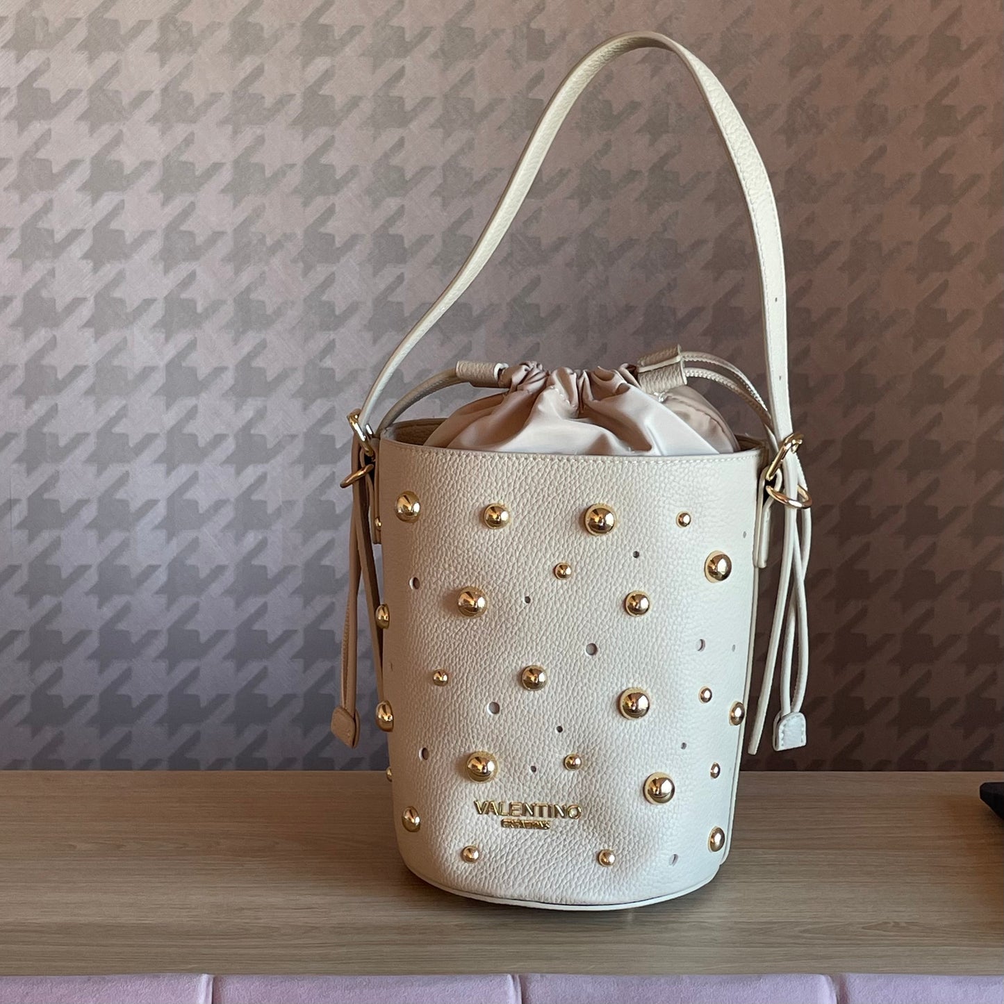 Mala Valentino Creations Tachas Beige
