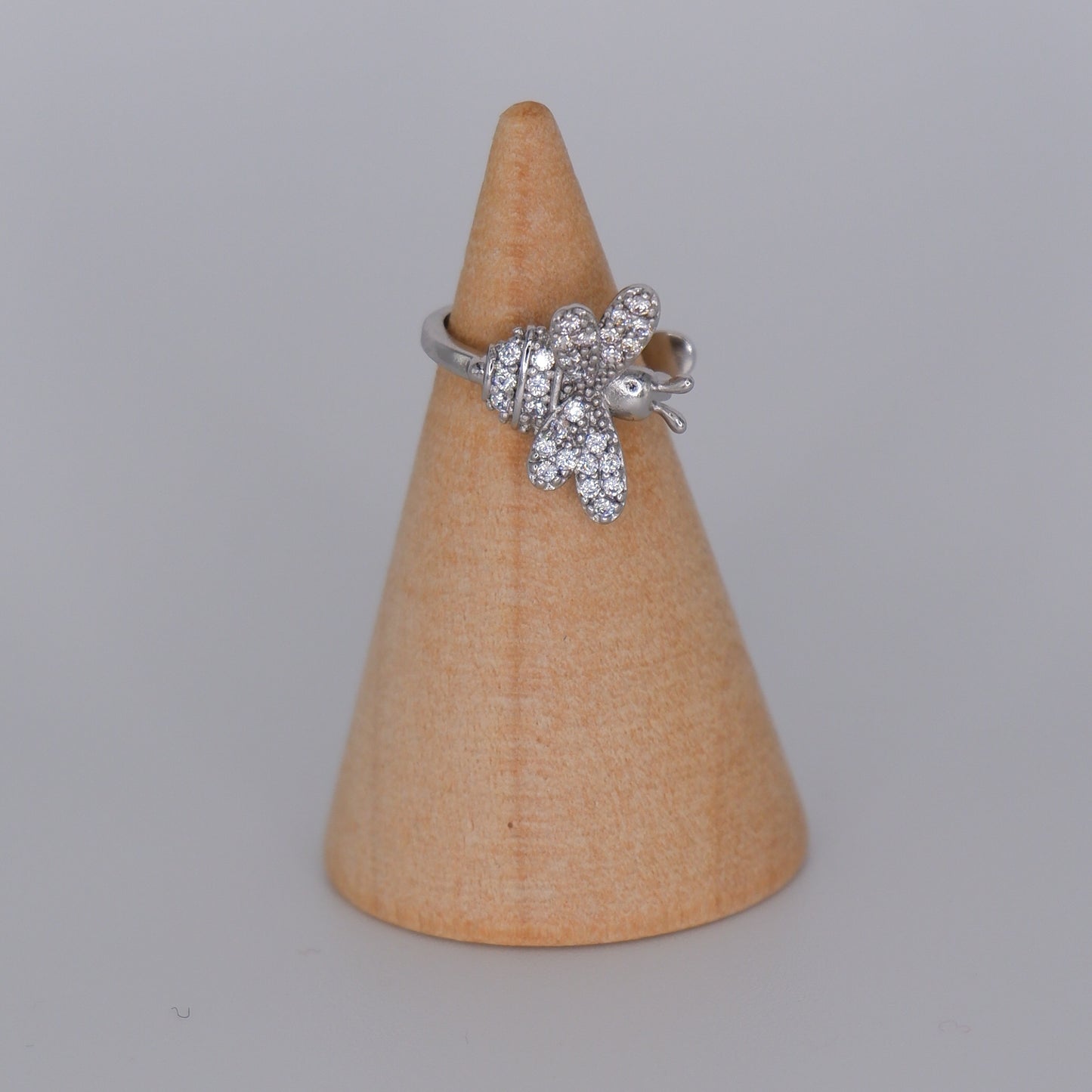 Earcuff Prateada Abelha