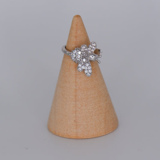 Earcuff Prateada Abelha