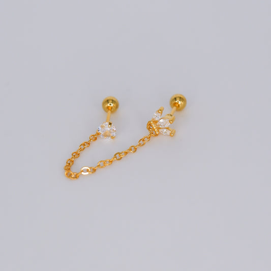 Piercing Aperta atrás Corrente