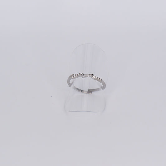 Anel Ajustável Zigzag