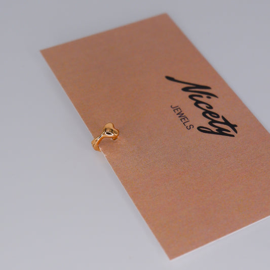 Mini Argolas 5,5mm Hipoalergénicas Coração