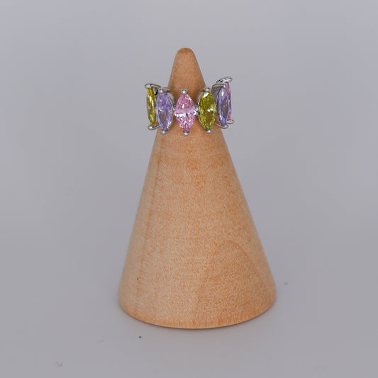 Earcuff Prateada Tons Pastel