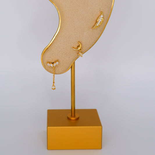 Piercing Bolinha Banho de Ouro