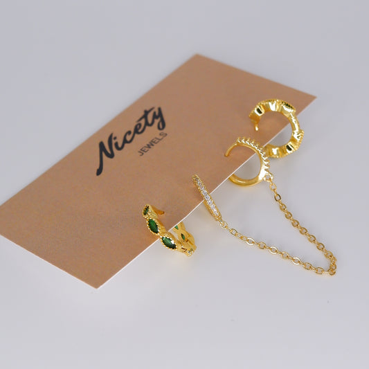 Pack Dourado e Verde
