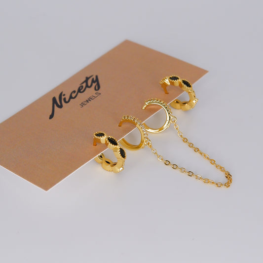 Pack Dourado e Preto