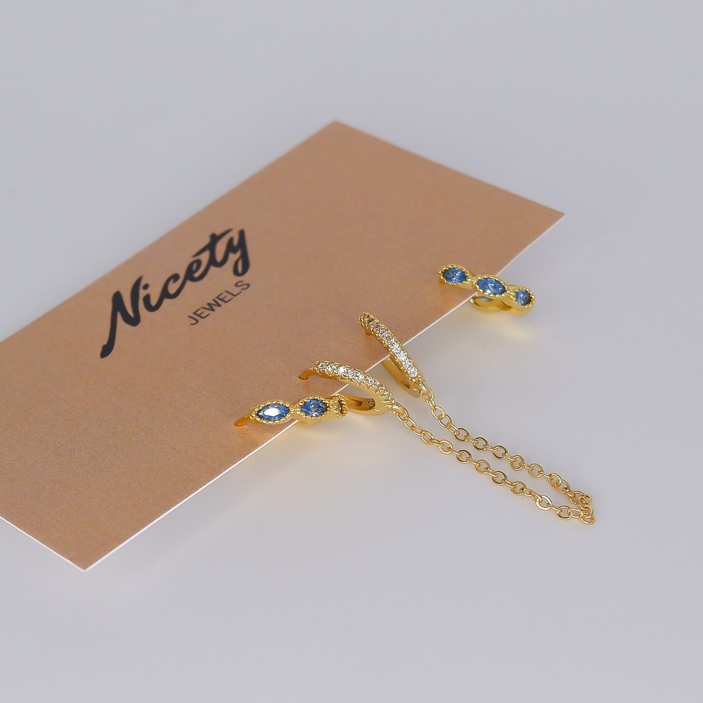 Pack Dourado e Azul Bébé