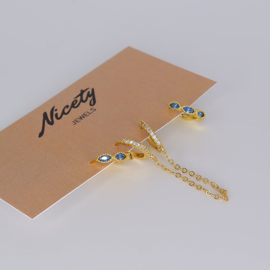 Pack Dourado e Azul Bébé