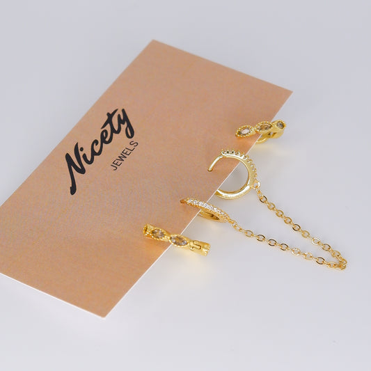 Pack Dourado e Transparente