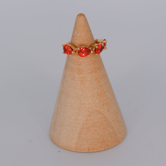 Earcuff Hipoalergénica Vermelha