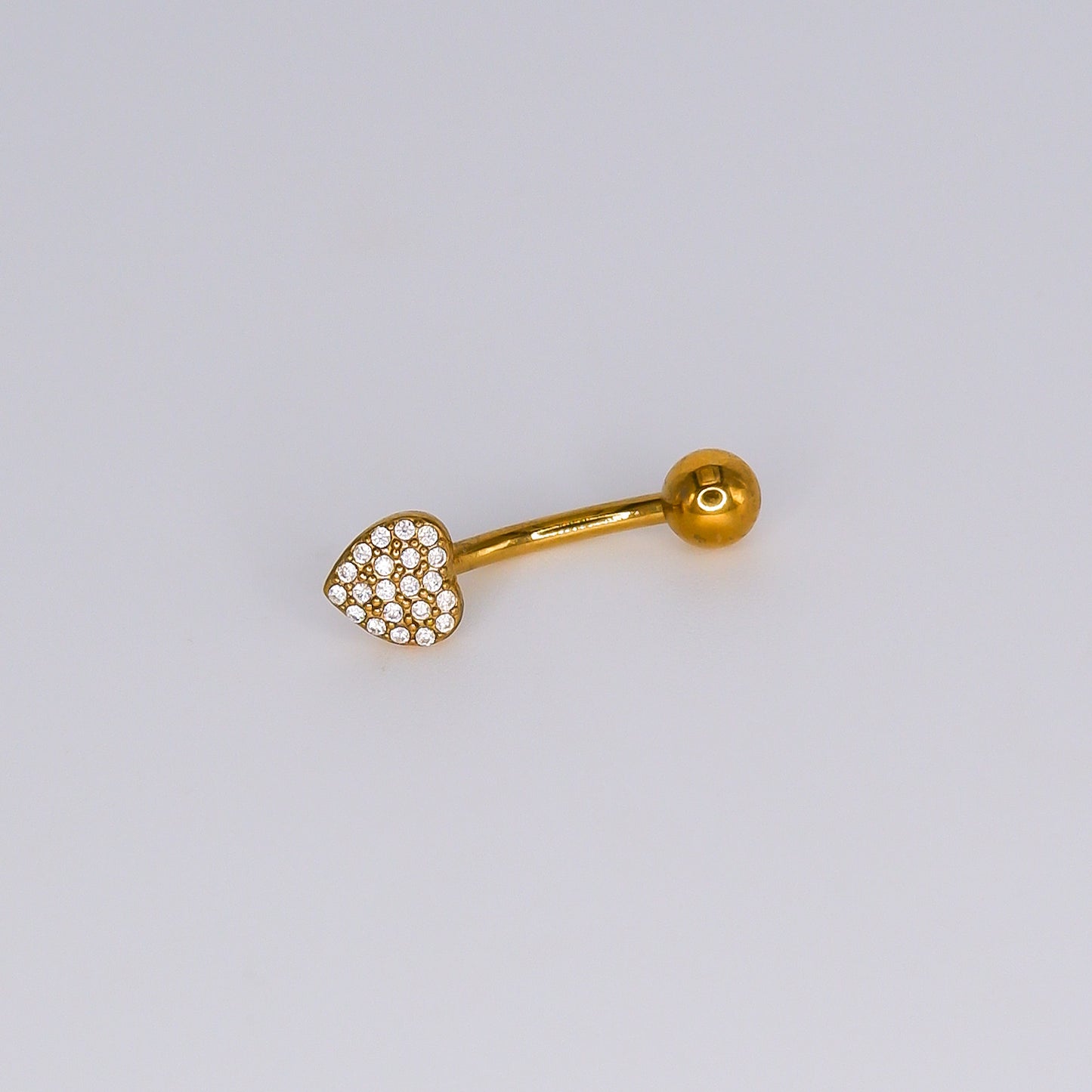 Piercing Umbigo Coração