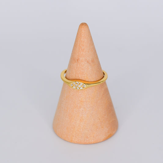 Anel S925 Brilhante oval