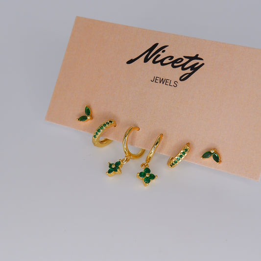 Pack Dourado e Verde