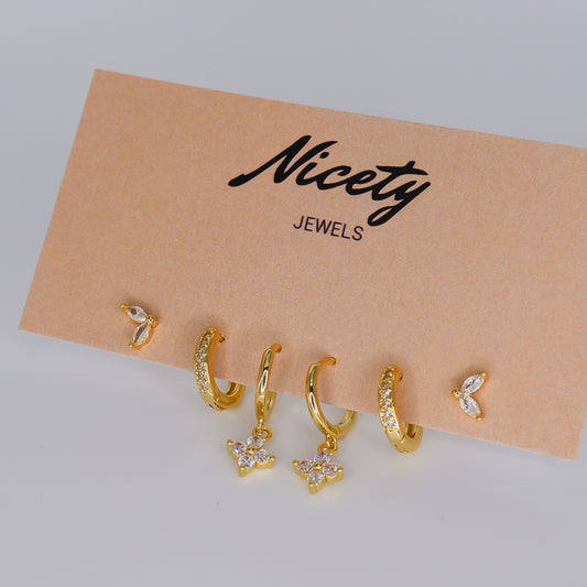 Pack Dourado e Transparente