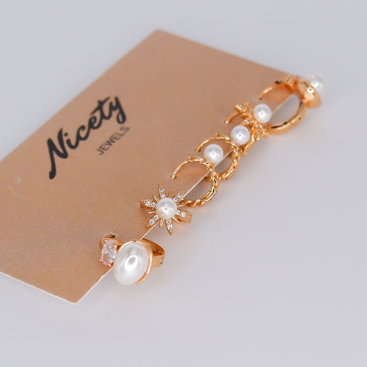Pack Dourado com pérolas