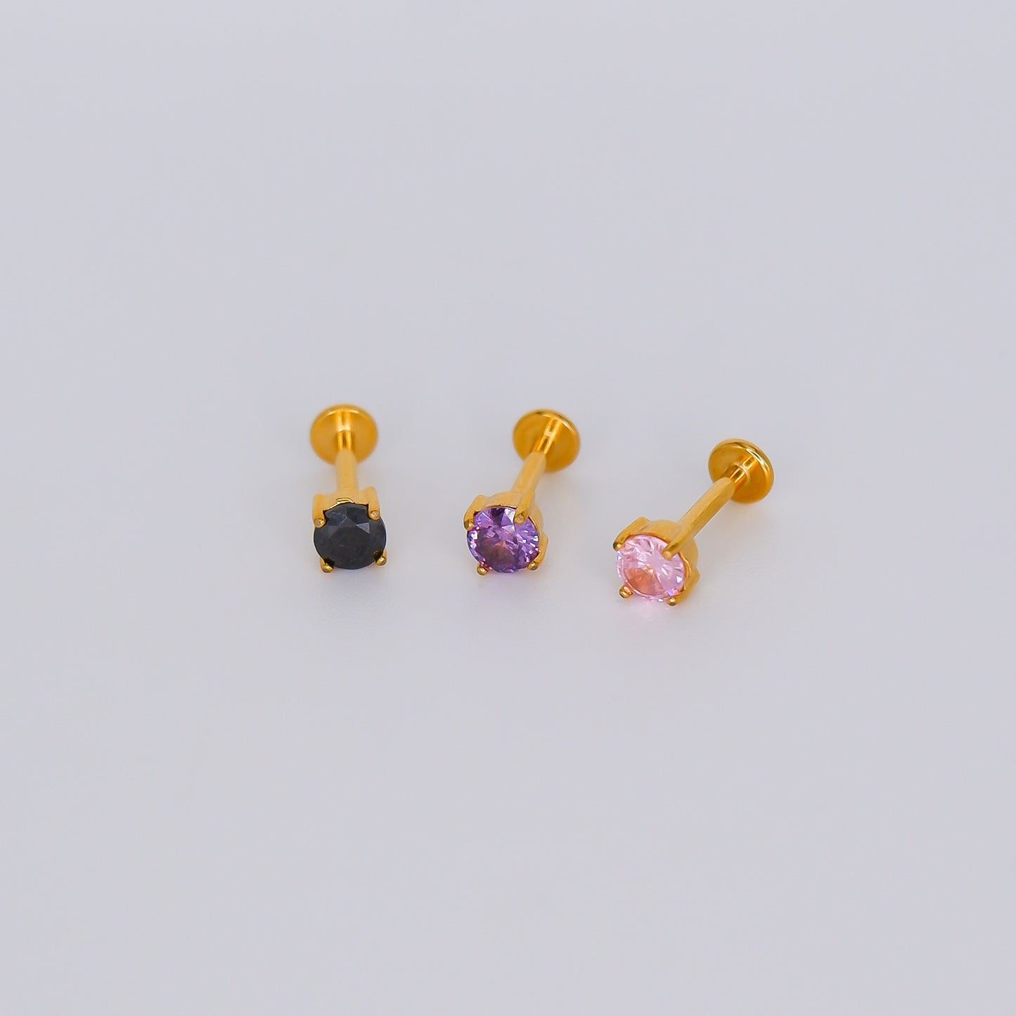 Piercings Achatados