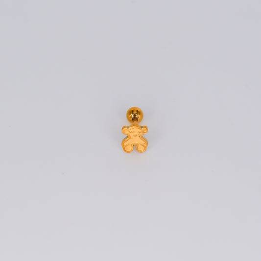 Piercing Aço Inoxidável Urso