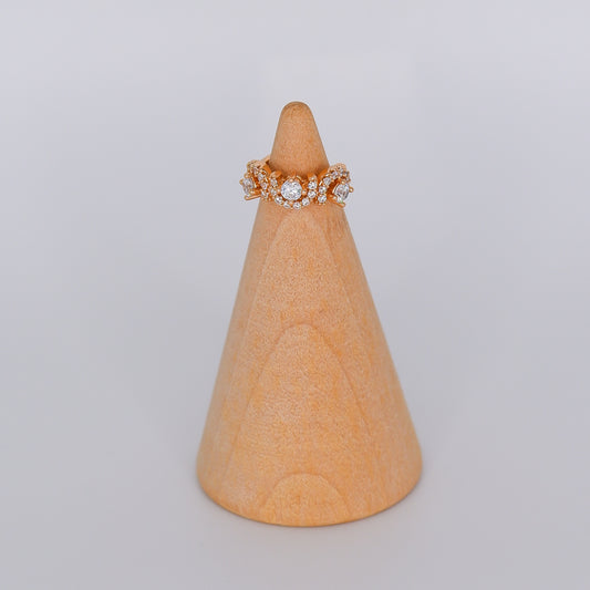 Earcuff Dourada Brilhante
