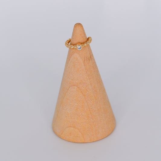 Earcuff 1 Brilhante Dourada