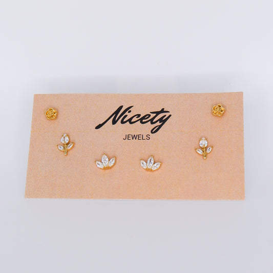 Pack Dourado e Transparente