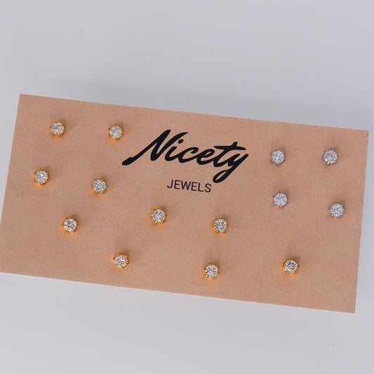 Brinco de Espeto Brilho Ponto de Luz