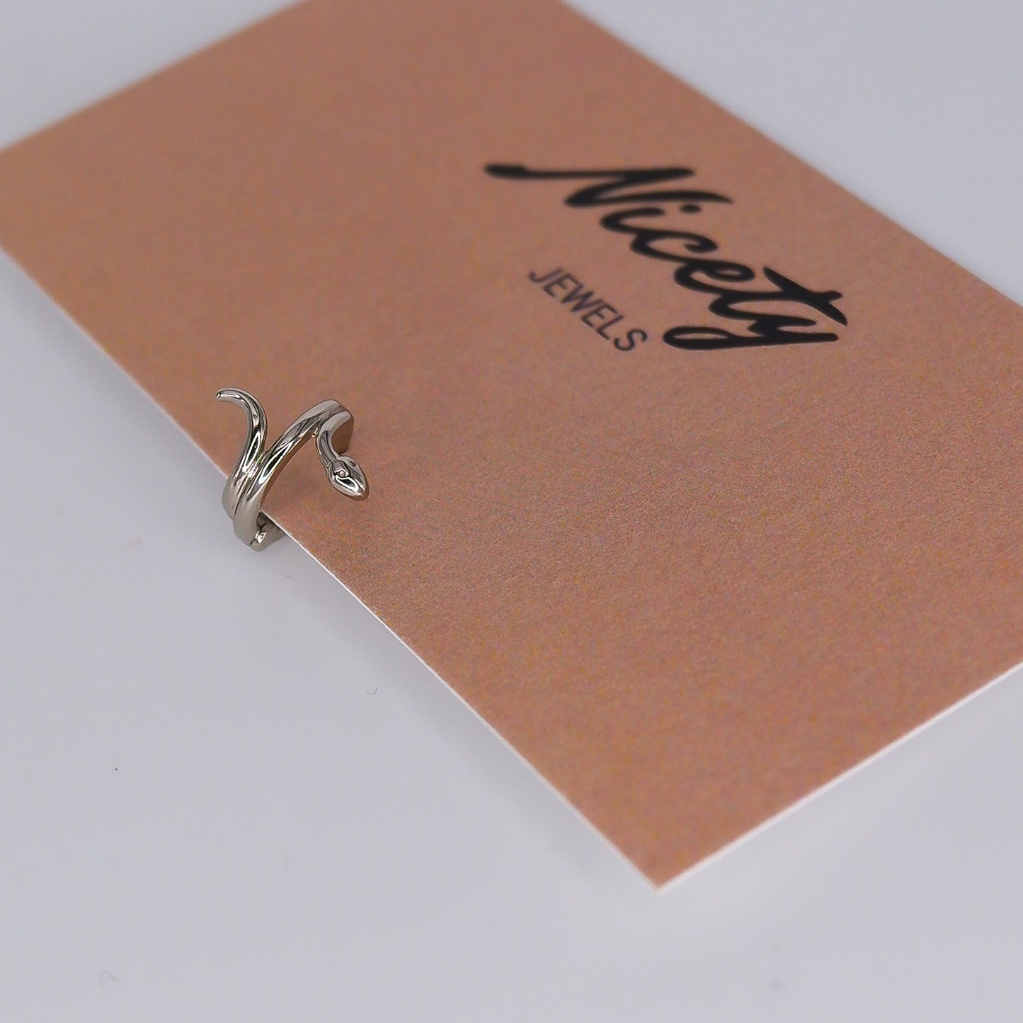 Mini Argolas 7,5mm Hipoalergénicas Cobra