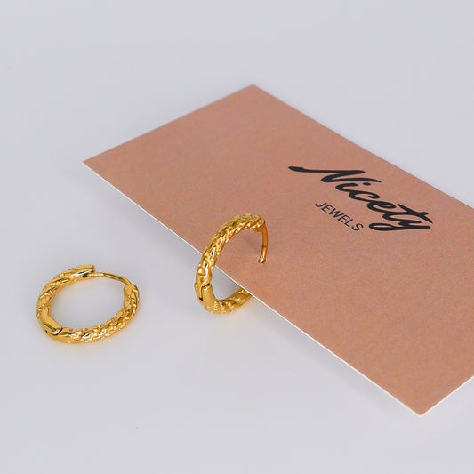 Argola Aço Irregular