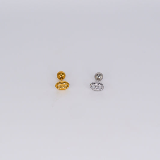 Piercing Aço Inoxidável Botão