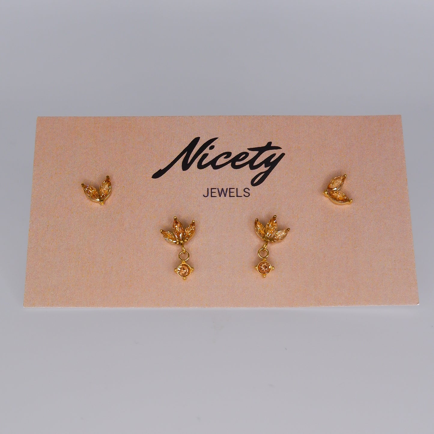 Pack Dourado Meia Flor, Folha Amarelo