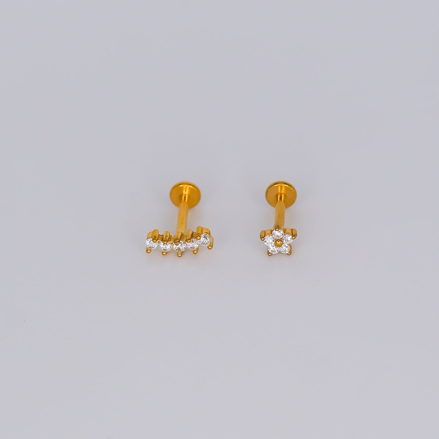 Piercings Achatados