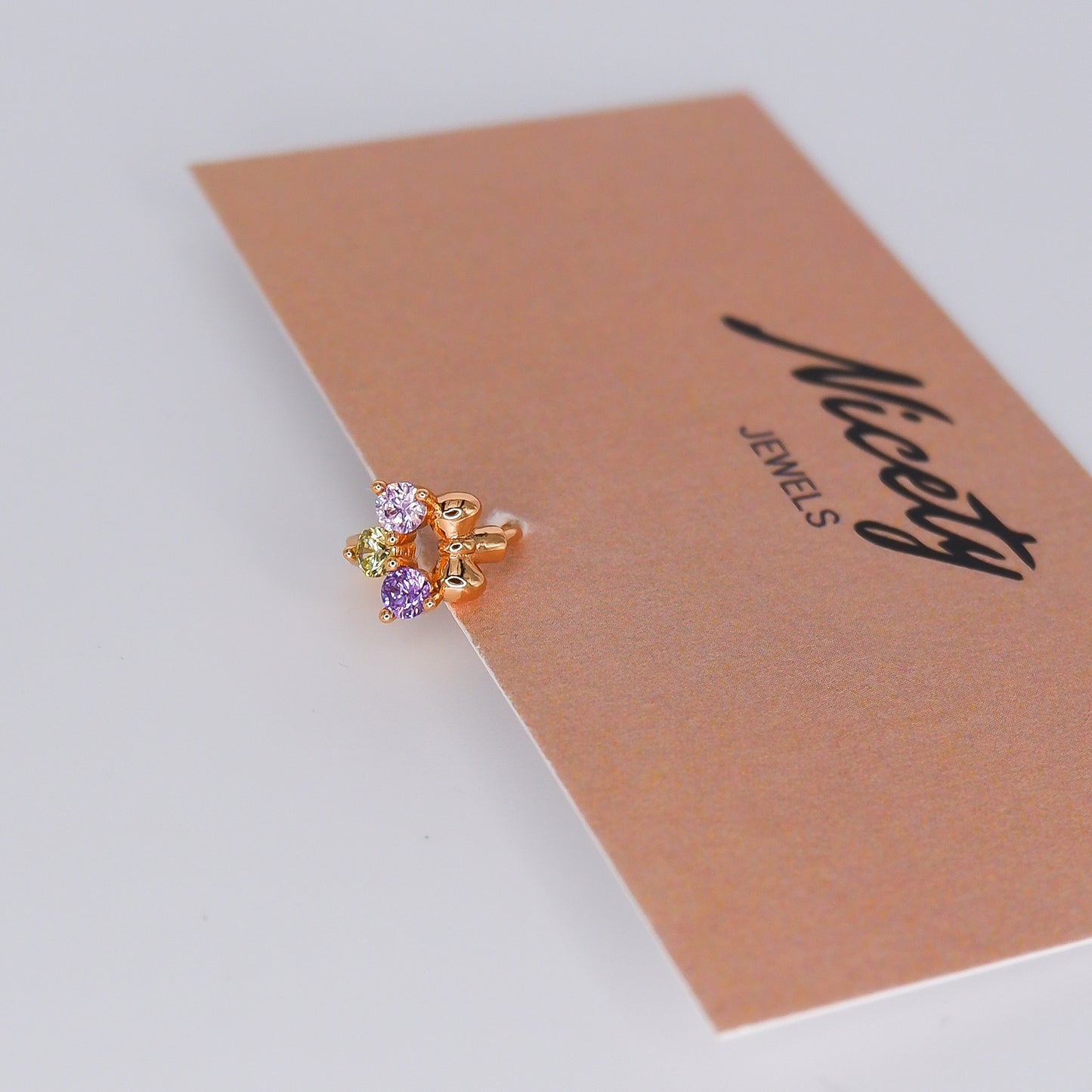 Mini Argola 7mm Aço Inoxidável Laço e Cores