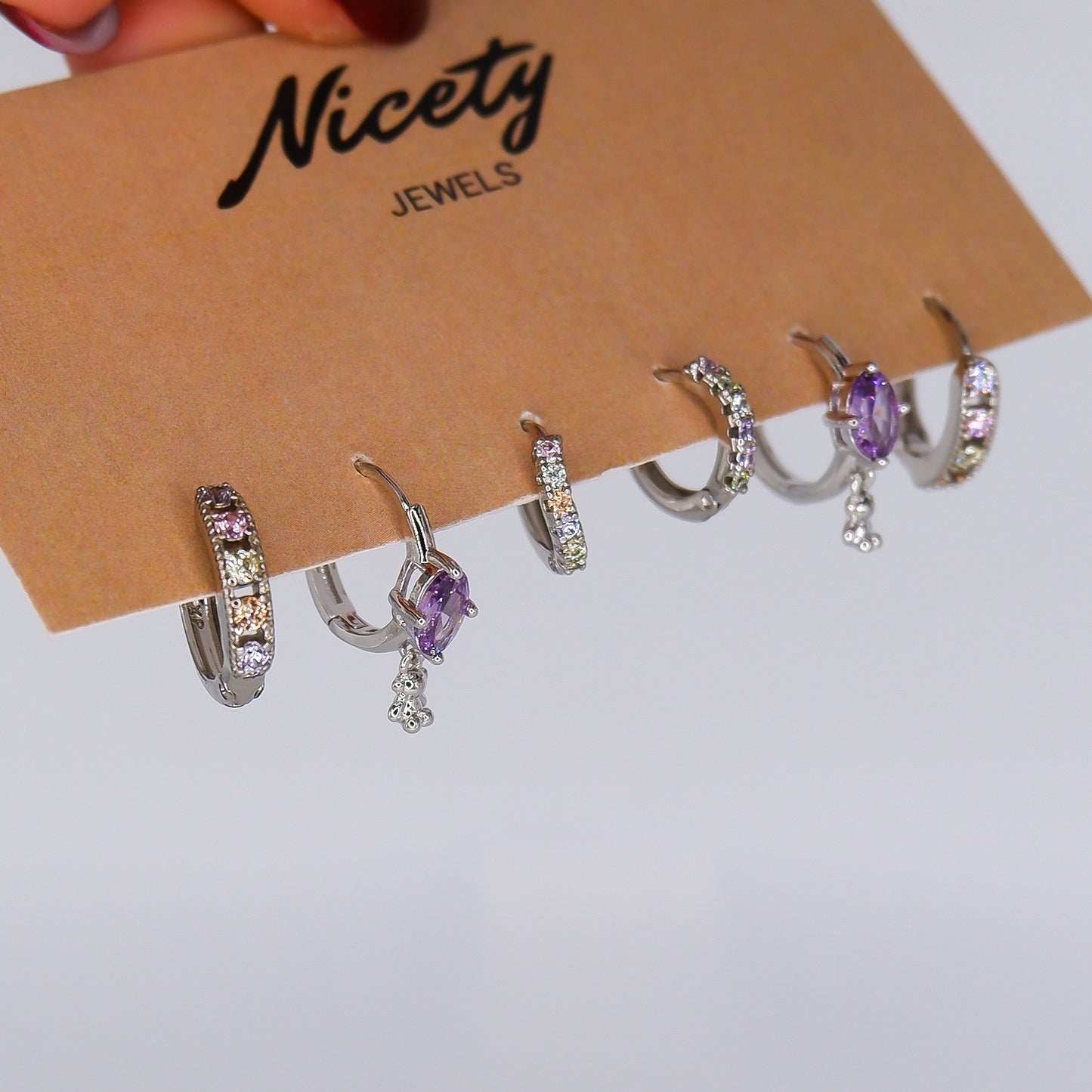 Pack Prateado e Transparente e Tons Pastel