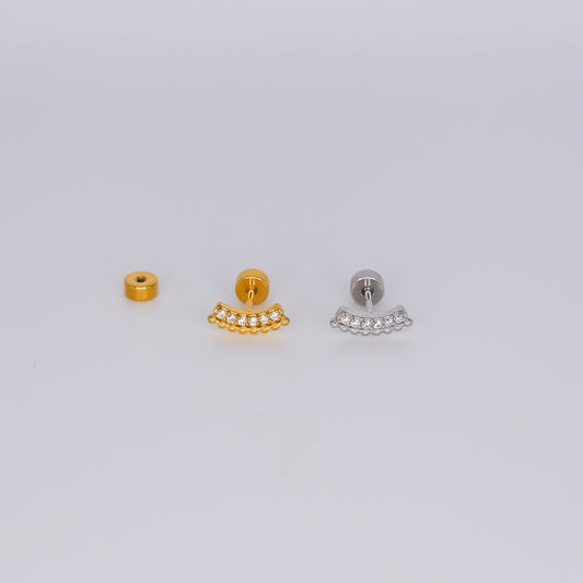 Piercing Aço Inoxidável Curvo