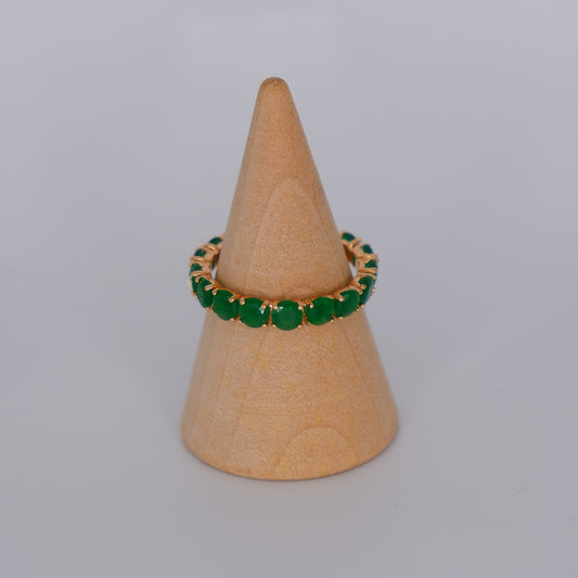 Anel Hipoalergénico Verde