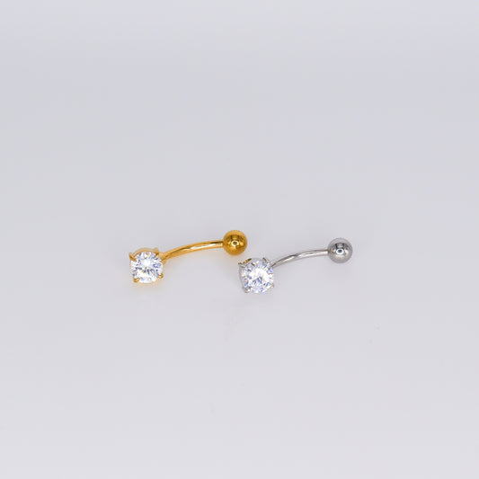 Piercing Umbigo Ponto de Luz