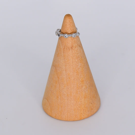 Earcuff Brilhantes Prateada