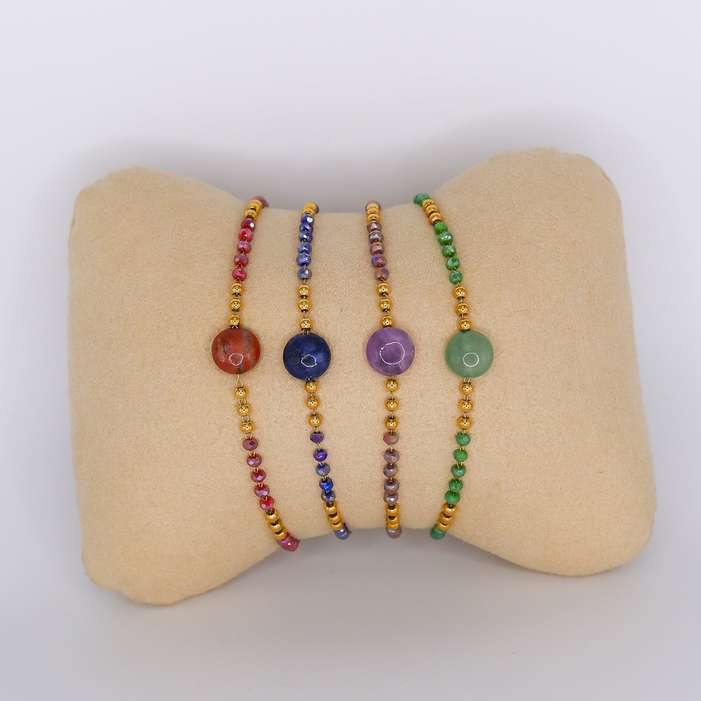 Pulseira Aço Inoxidável Bolinha