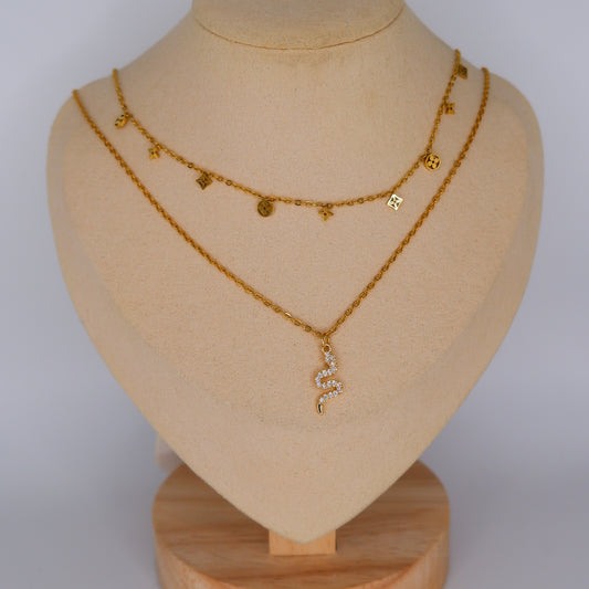 Colares Mini-Serpente e Mini-Pendentes