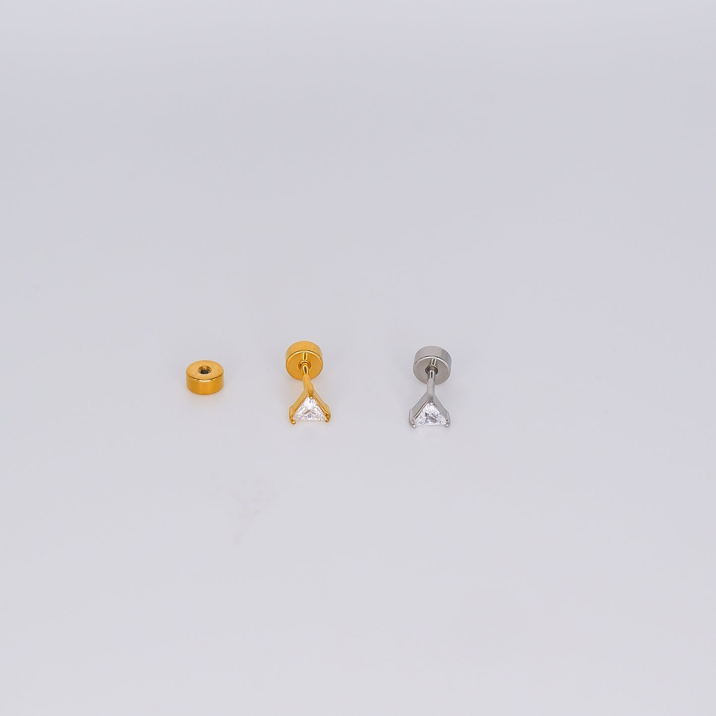 Piercing Aço Inoxidável Triângulo