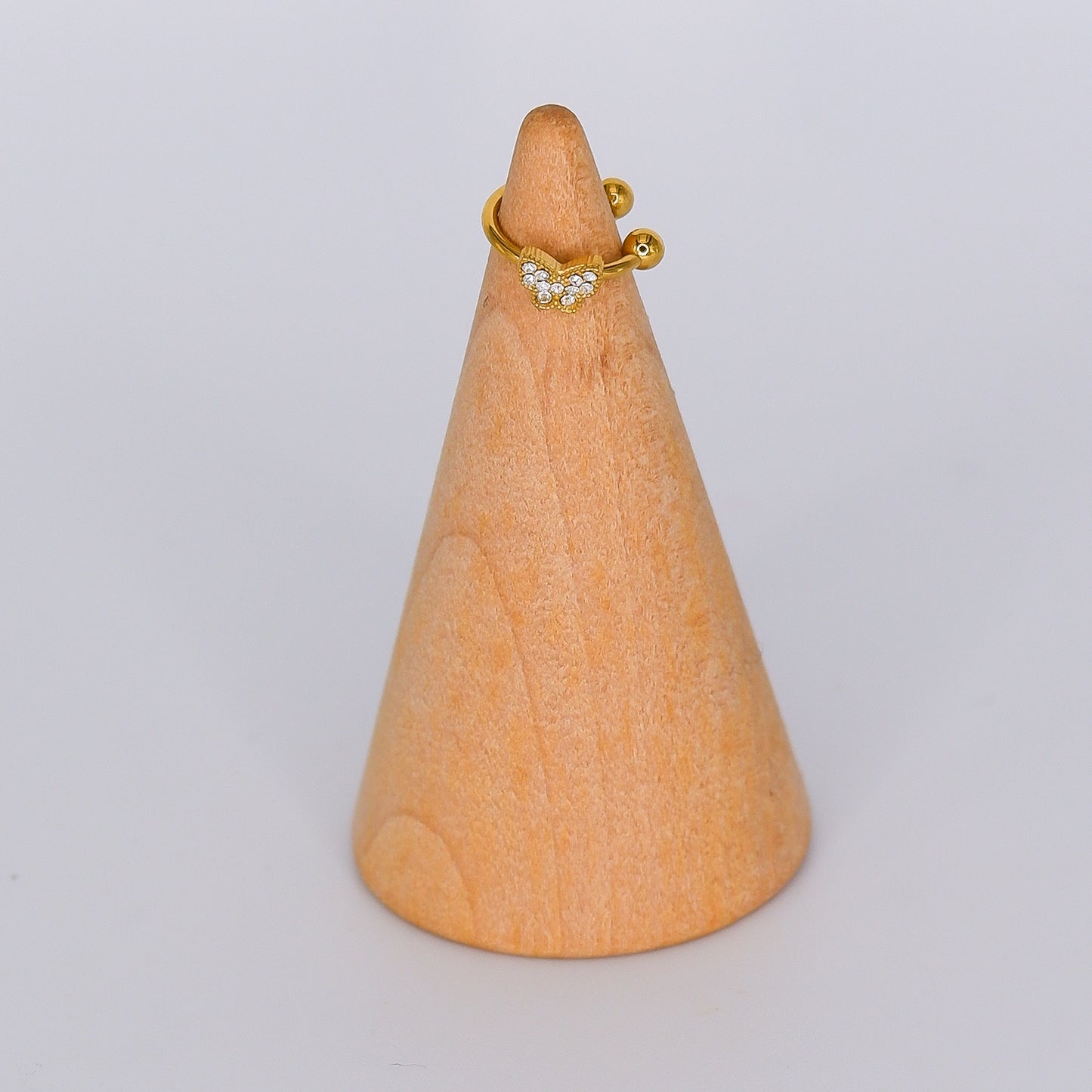 Earcuff Borboleta Dourada