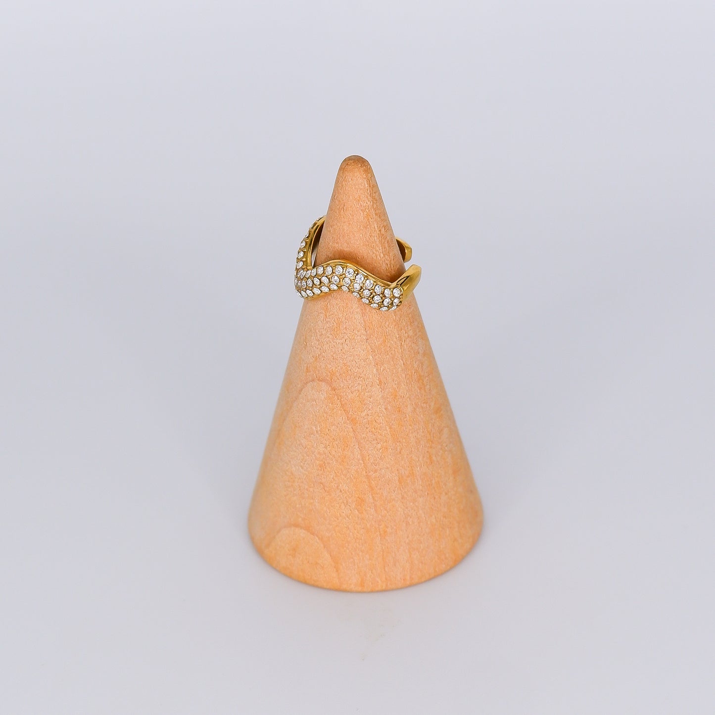Earcuff Brilhante Ondulado