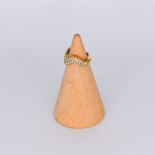 Earcuff Brilhante Ondulado