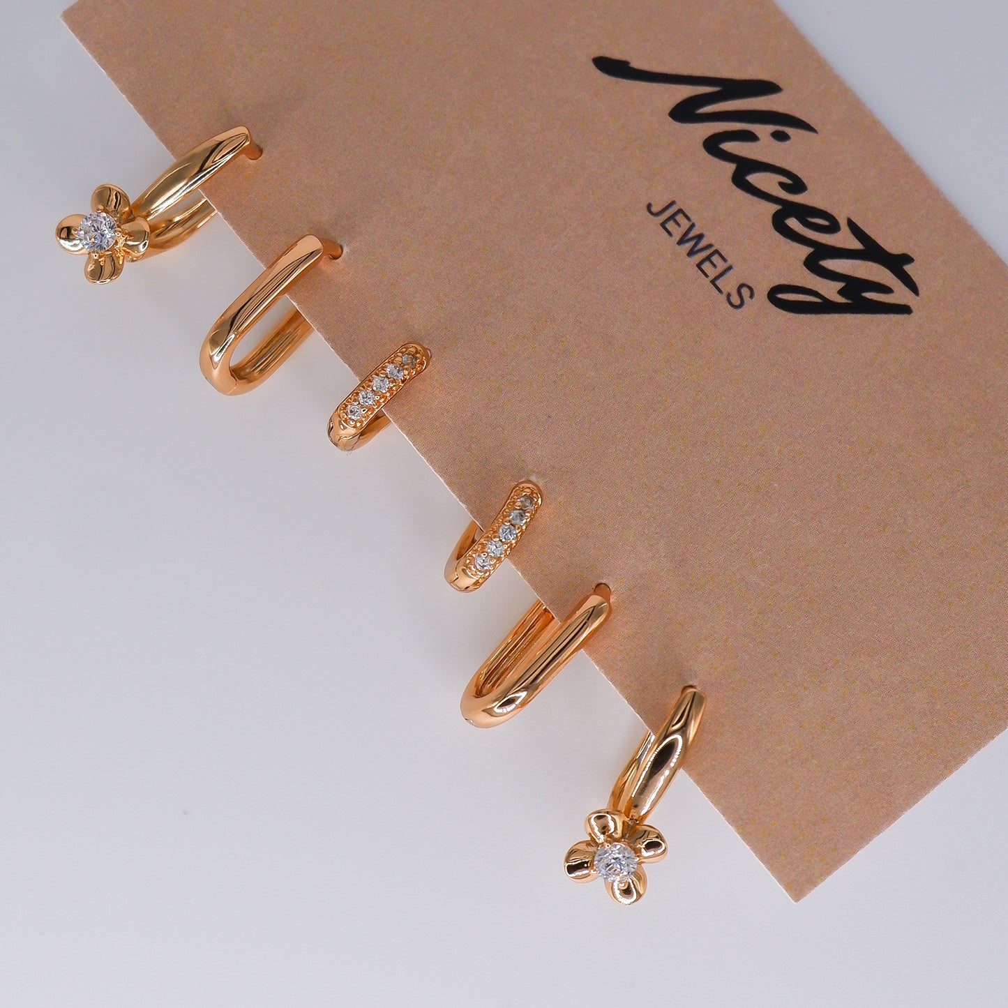 Pack Dourado Brilhantes Ovais