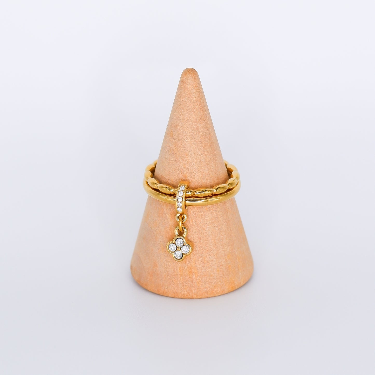 Anel 1 Flor Pendente