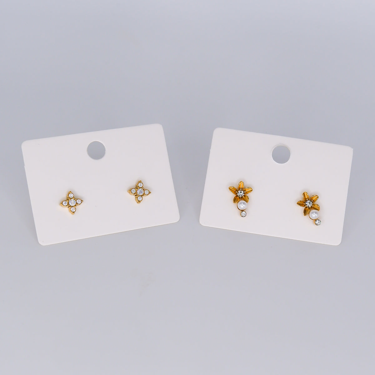 Brinco Espeto Estrela e Flor