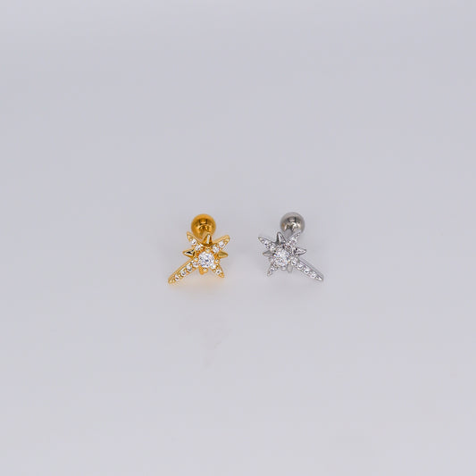 Piercing Bolinha Estrela