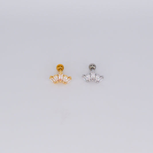 Piercing Bolinha Coroa